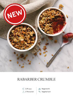 Rhubarb Crumble